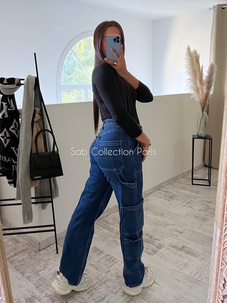 Jean Cargo R#2691 Bleu Brut