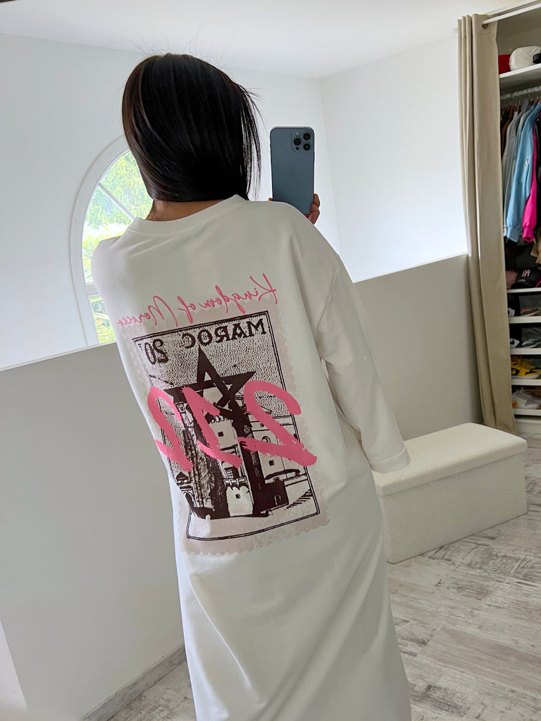 Robe T shirt Modest MAROC 212 (8 coloris)