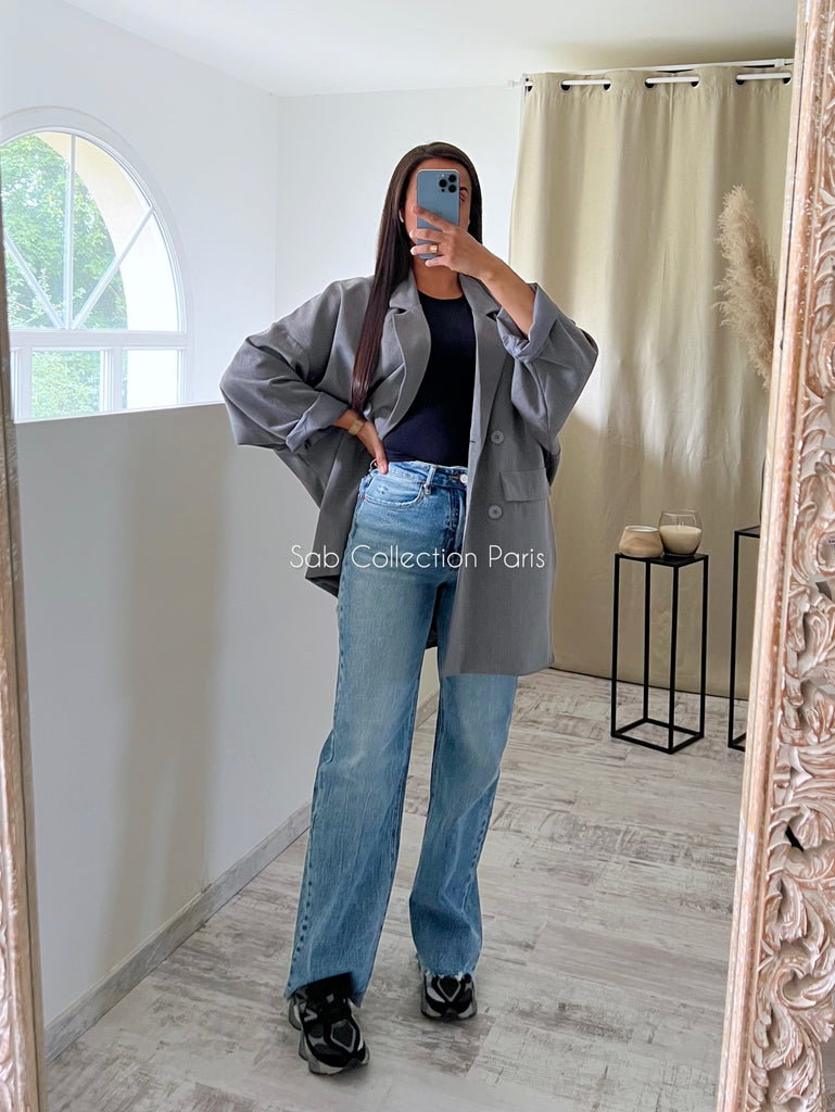 Blazer Oversize Gris