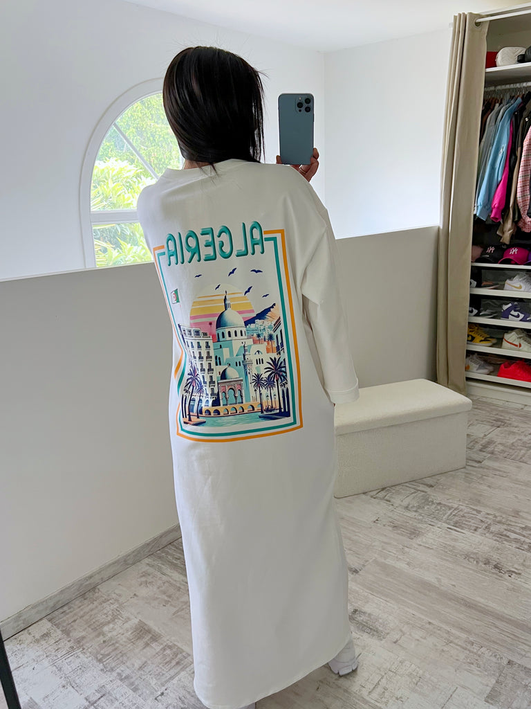 Robe T shirt Modest ALGERIE 213 (8 coloris)
