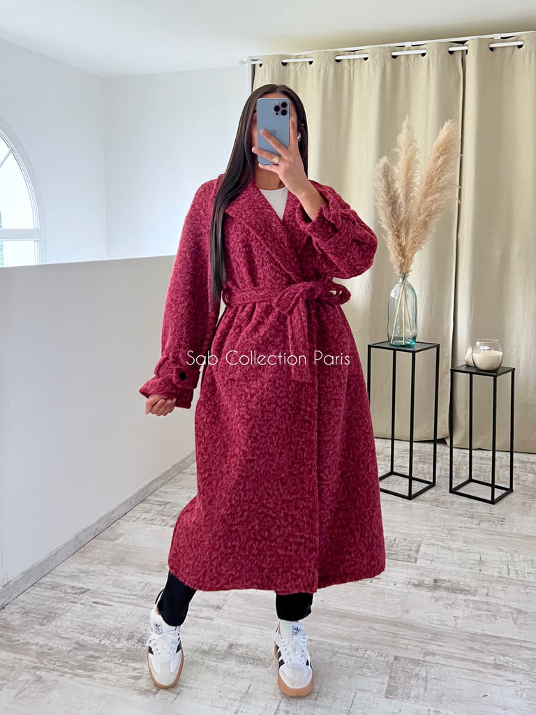 Trench Moumoute Bordeaux