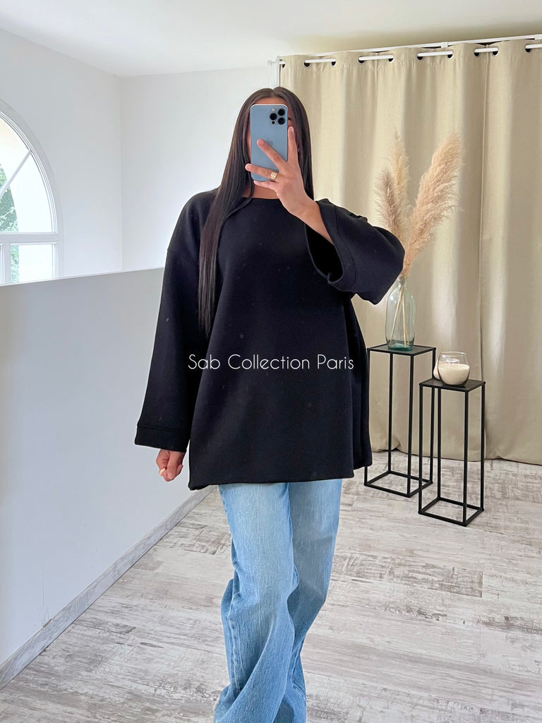 Sweat Oversize MODEST Noir