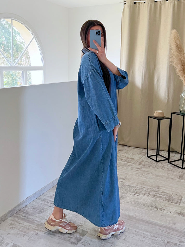 Robe Jean Fluide Brut