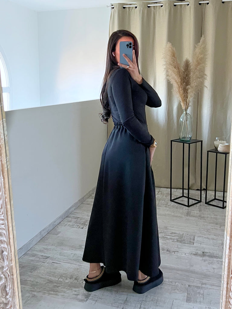 Jupe Évasée Noir