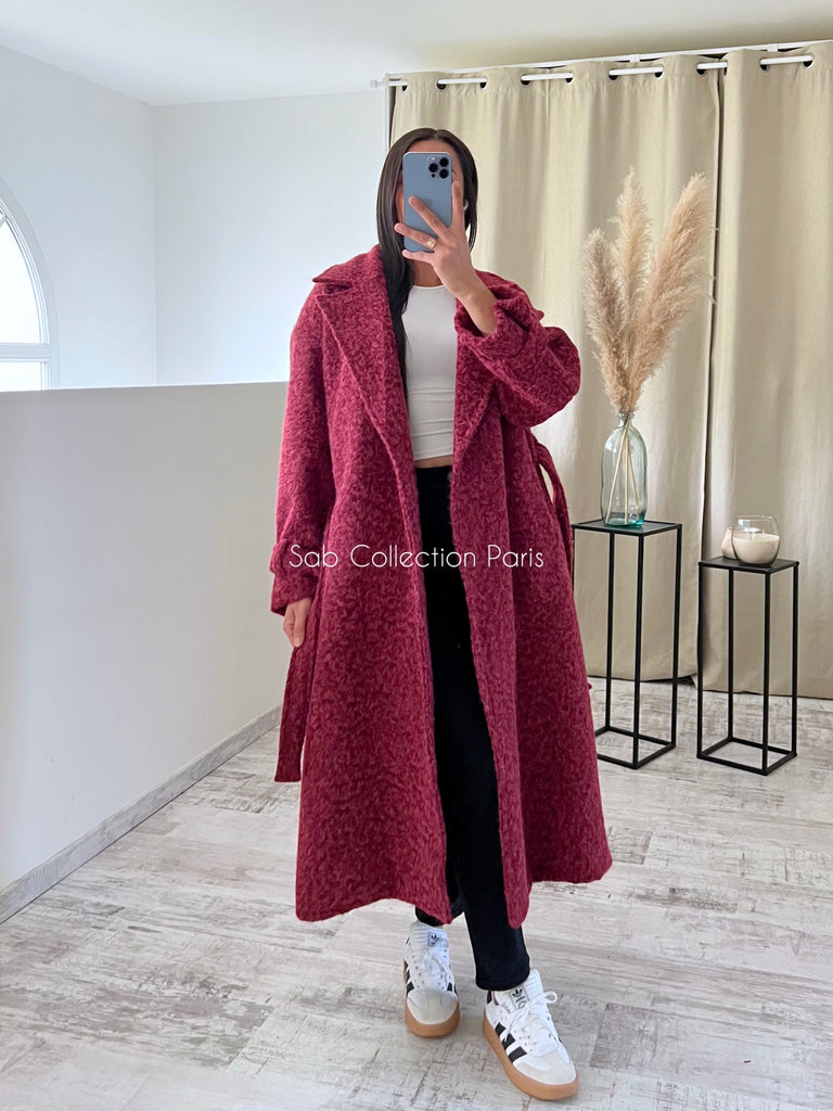 Trench Moumoute Bordeaux