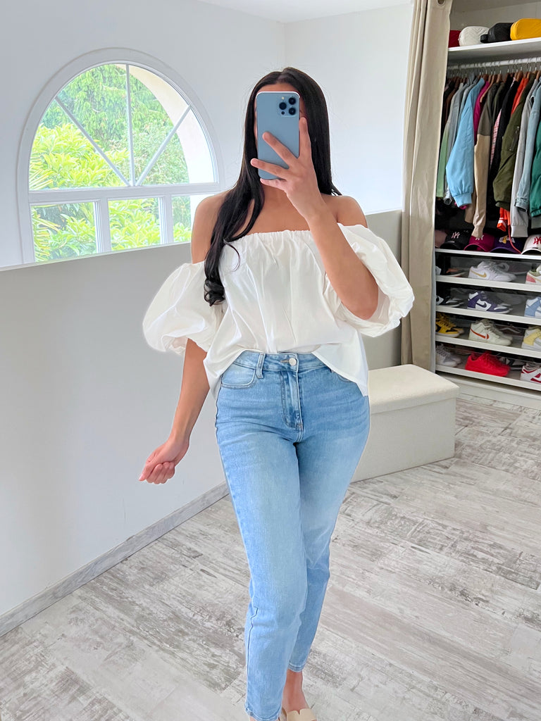 Top Bustier Blanc