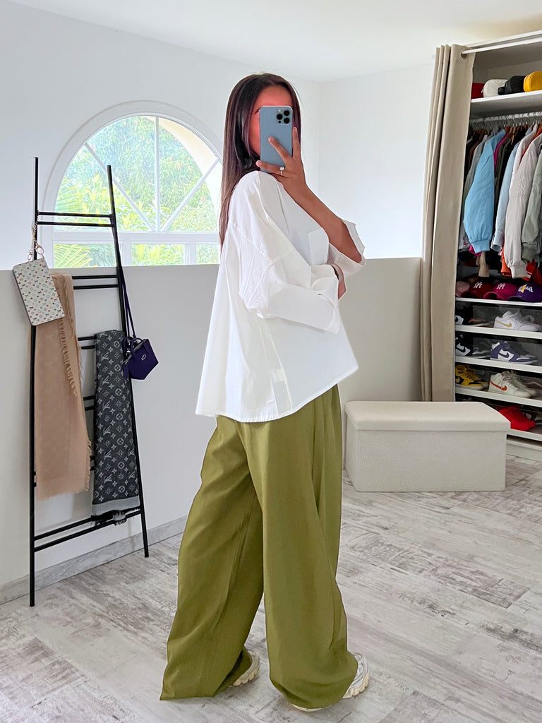 Chemise Oversize Blanc