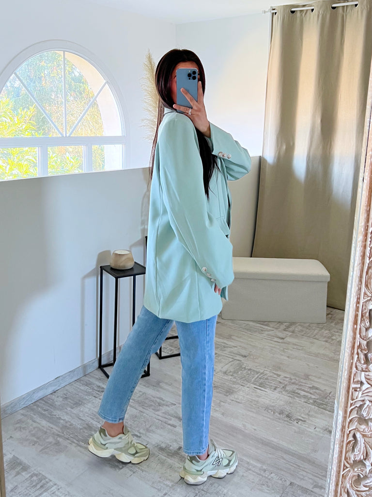Blazer Boyfriend Mint