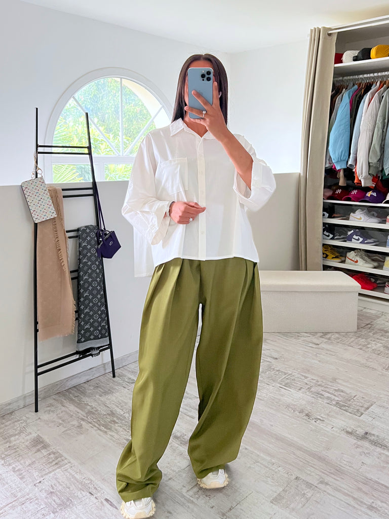 Chemise Oversize Blanc