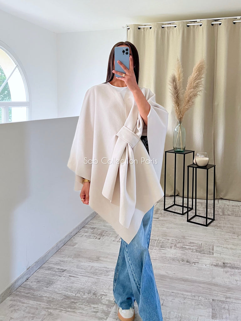 Veste Cape Beige