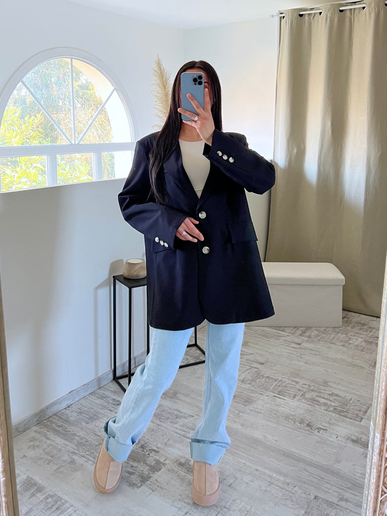 Blazer Boyfriend Noir