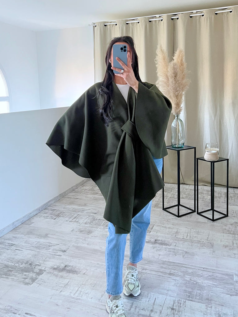 Veste Cape Kaki