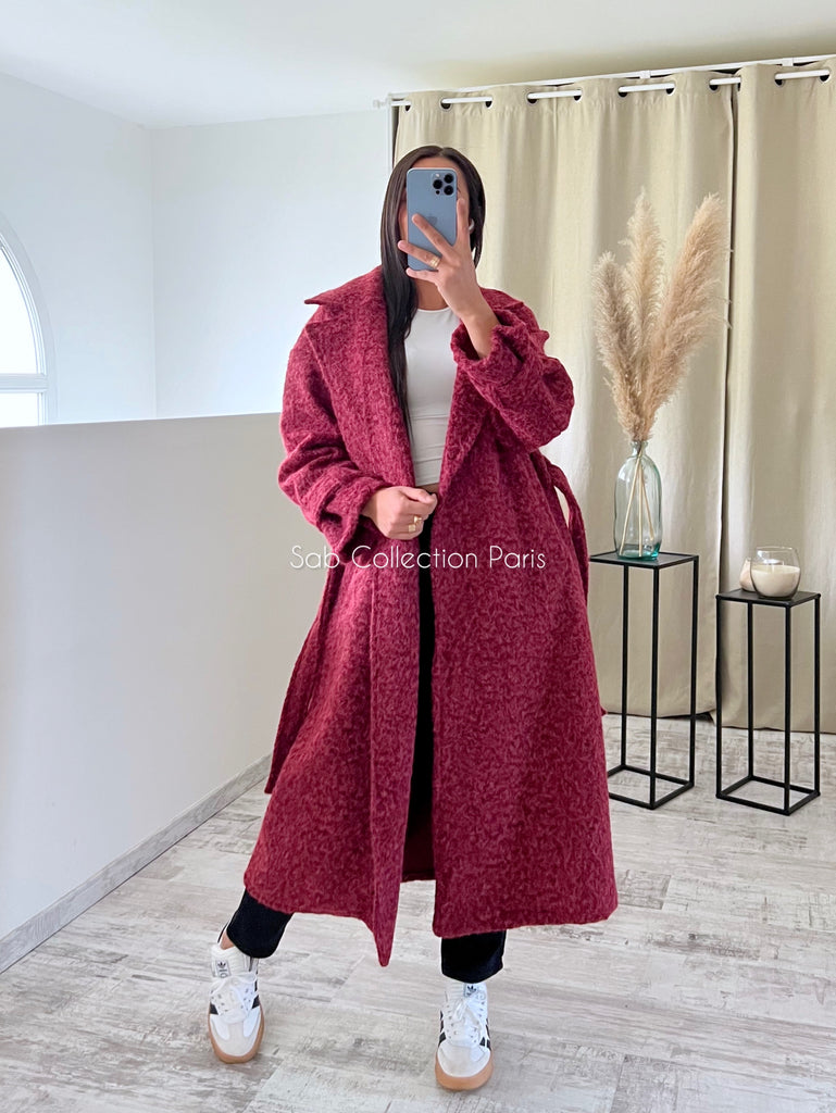 Trench Moumoute Bordeaux