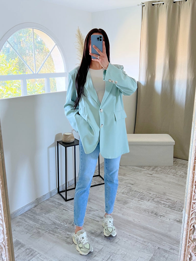 Blazer Boyfriend Mint