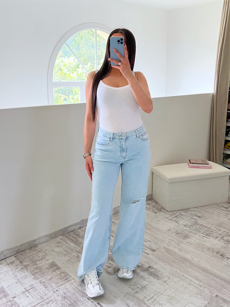 Jean Baggy Bleu Clair R#2523