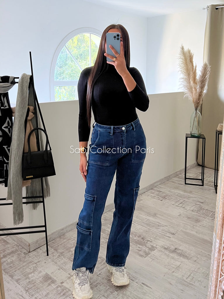 Jean Cargo R#2691 Bleu Brut