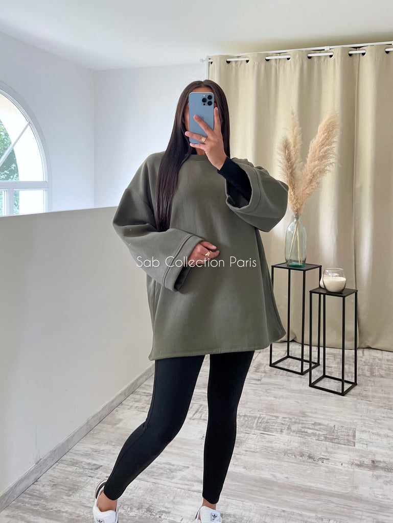 Sweat Oversize MODEST Kaki