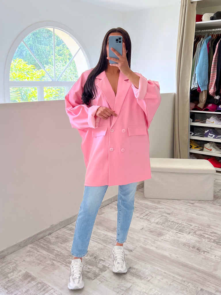 Blazer Oversize Rose