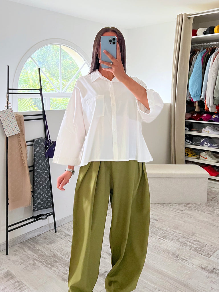 Chemise Oversize Blanc