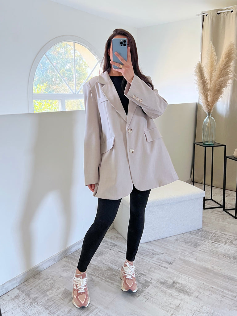 Blazer Boyfriend Taupe