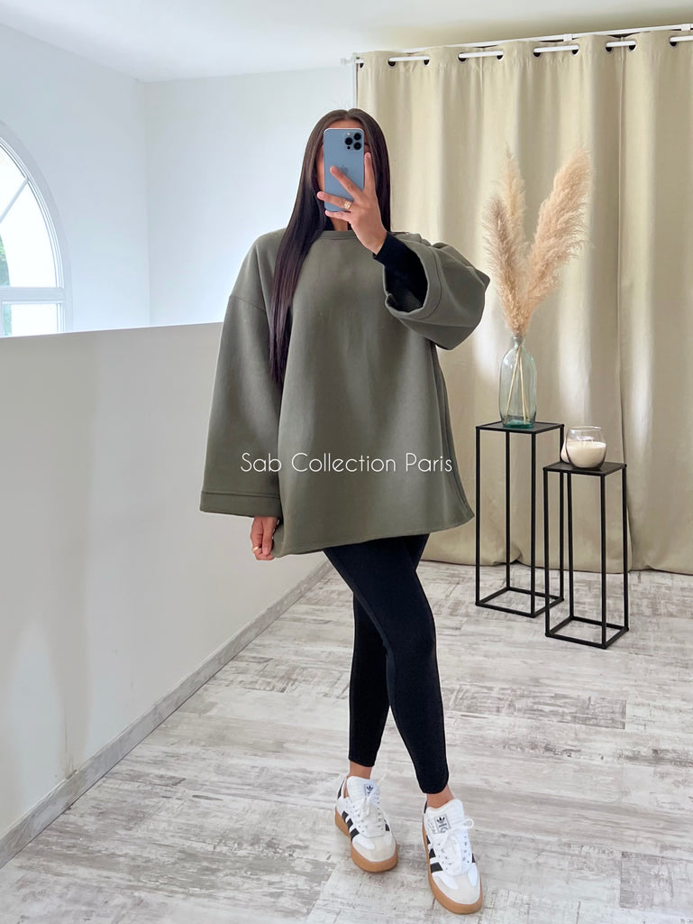 Sweat Oversize MODEST Kaki