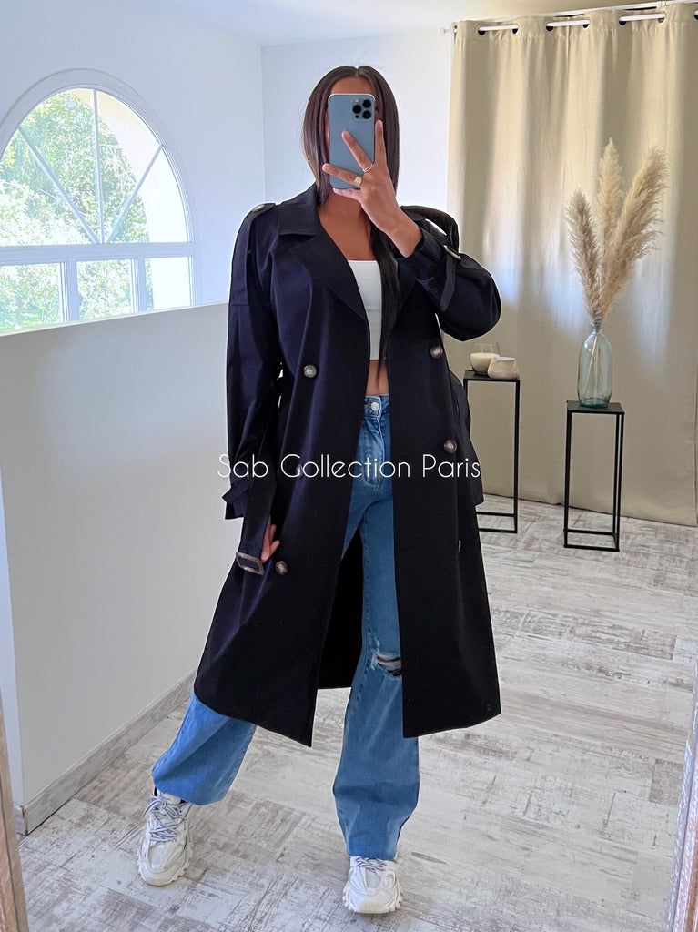 Trench MUST HAVE Noir