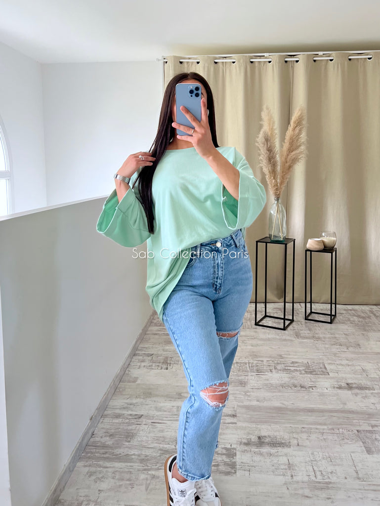 T shirt Oversize MODEST Mint
