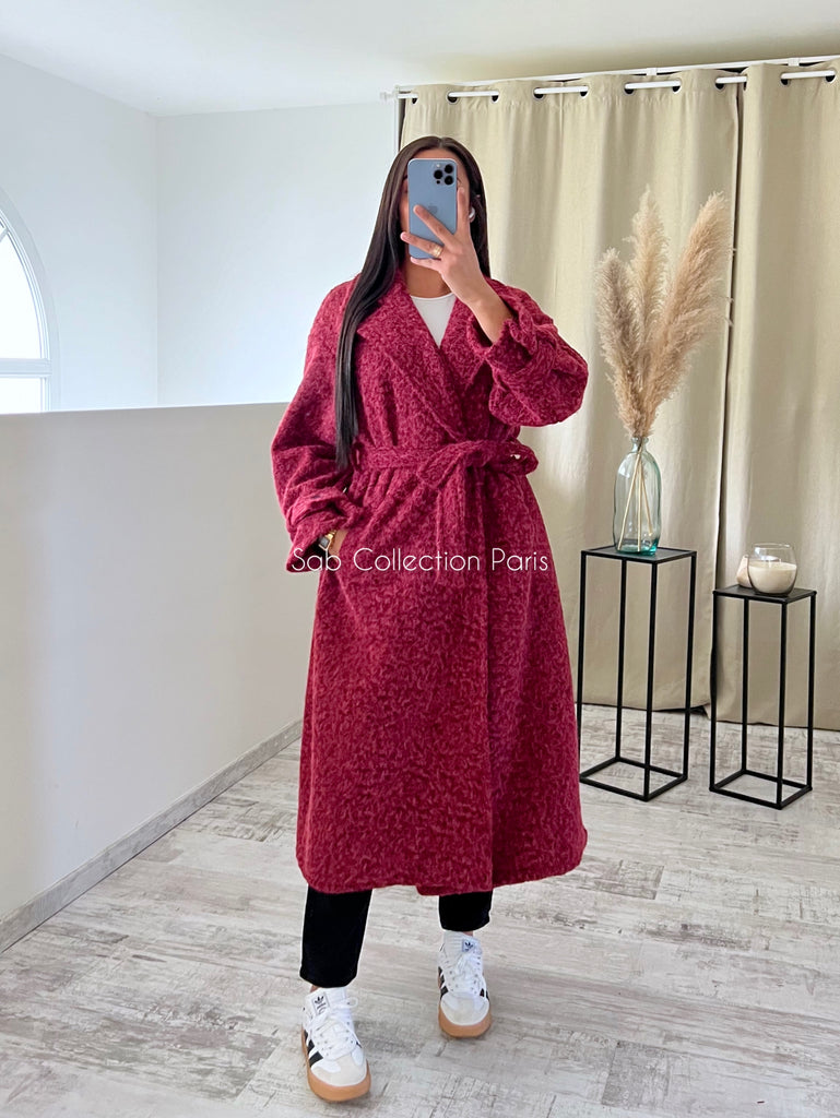 Trench Moumoute Bordeaux