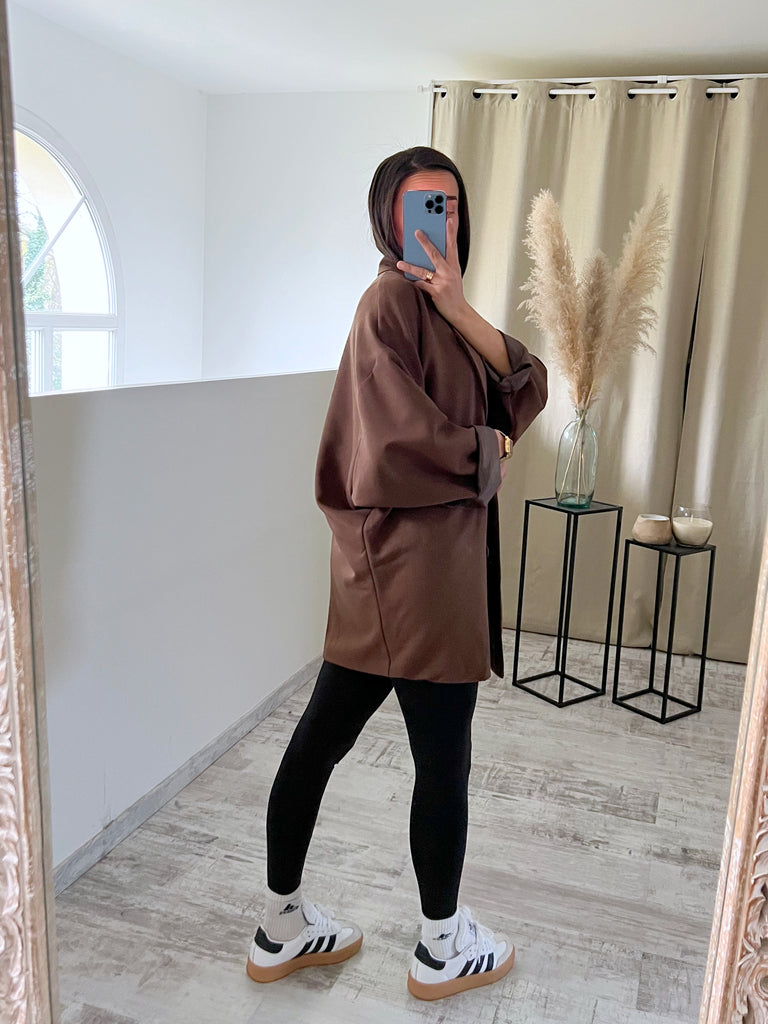 Blazer Oversize Marron