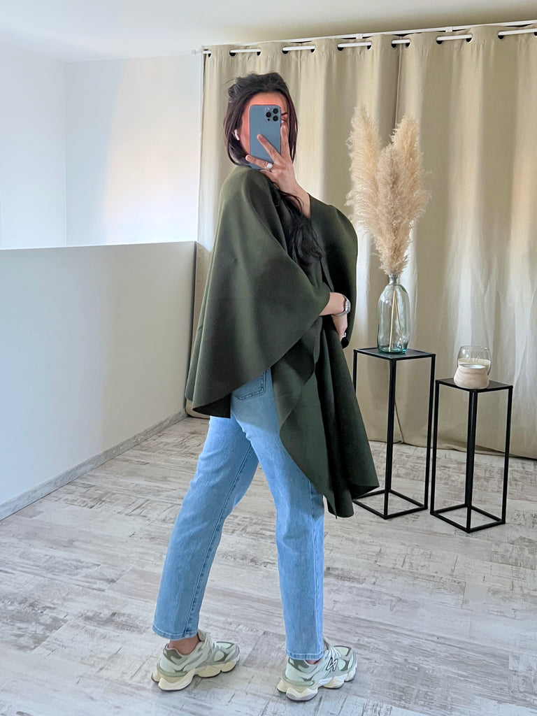 Veste Cape Kaki