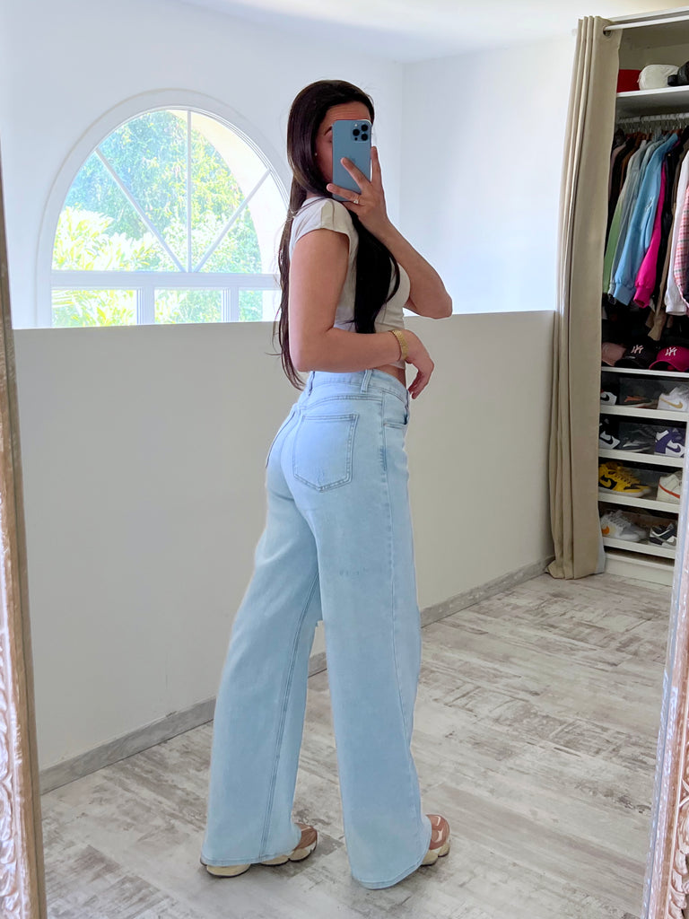 Jean Baggy Bleu Clair R#2523