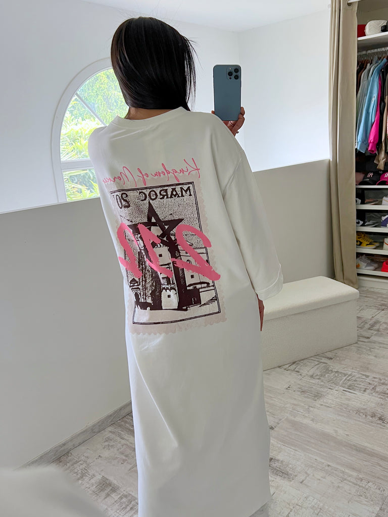 Robe T shirt Modest MAROC 212 (8 coloris)