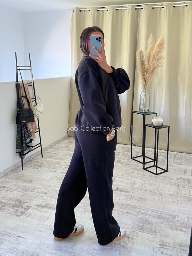 Ensemble Jogging Sweat Noir